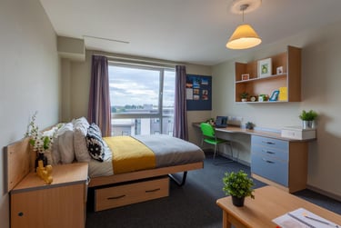 1 bed studio, Linekar Road, City Centre, Leicester, LE27FZ - Image 1